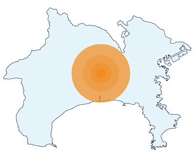 住宅防音工事の対象エリア